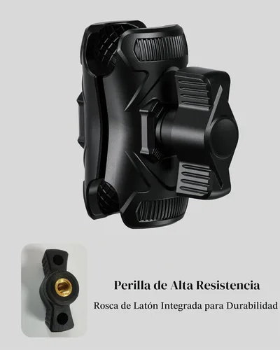 Vista 4 de BRCOVAN Brazo de doble zócalo de alta resistencia compuesto de brazo corto compatible con soportes RAM tamaño B componentes de bola de 1 pulgada