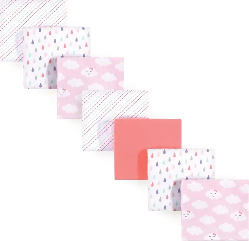 Vista 37 de Luvable Friends Mantas unisex de franela de algodón para bebé, paquete de 84 ABC, talla única