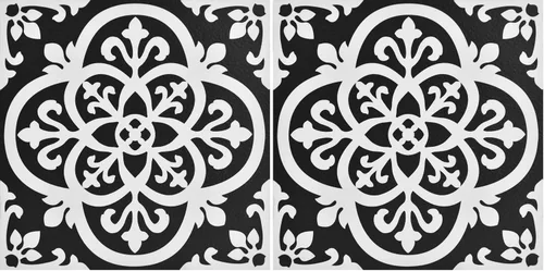 Vista 12 de FloorPops Azulejos góticos adhesivos para el suelo, FP2475, color negro