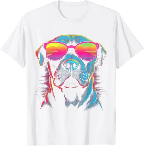 Vista 53 de Pit Bull Mom Dog Lover Colorido Artistic Pitbull Owner - Camiseta para mujer, Negro