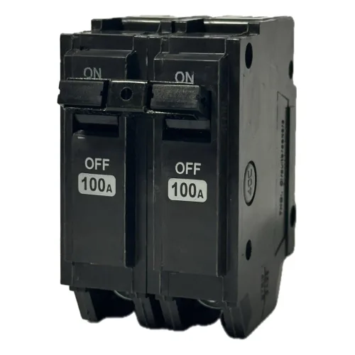 Vista 10 de Interruptor de circuito THQL2150, Compatible con General Electric, Reemplazo para interruptor THQL 2p 50A, 2 polos 50 amperios 120/240V 10kA