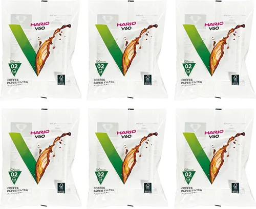 Vista 9 de Hario V60 - Filtro de café de papel, tamaño 01, blanco, caja de 40 unidades (paquete de 3)