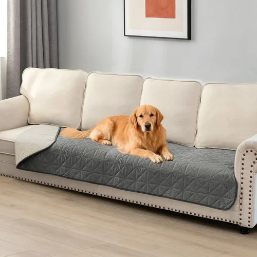 Vista 10 de Ameritex Funda de sofá impermeable para asientos, funda de sofá para perros, funda de sofá para mascotas, funda de terciopelo para silla, sofá