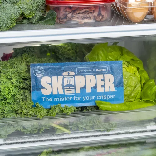 Vista 3 de Skipper - Paquete de hidratación para nevera, mantiene verduras y hierbas