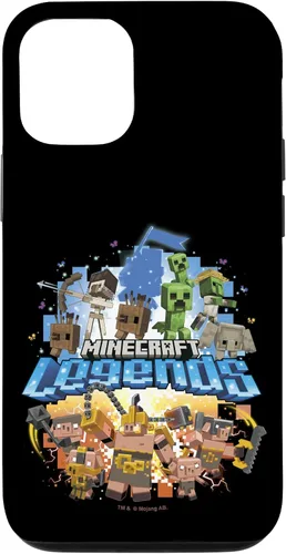 Vista 28 de Minecraft Legends Dual Army Epic Poster - Funda para iPhone 17