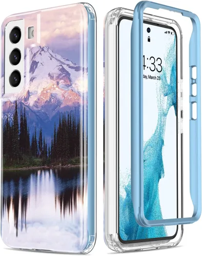 Vista 14 de ESDOT Funda para Samsung Galaxy S22 Plus, grado militar, prueba de caída de 21 pies, resistente con diseños de moda para mujeres y niñas, funda