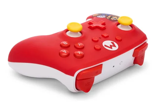 Vista 6 de PowerA Wireless Controller for Nintendo Switch - Mario Joy