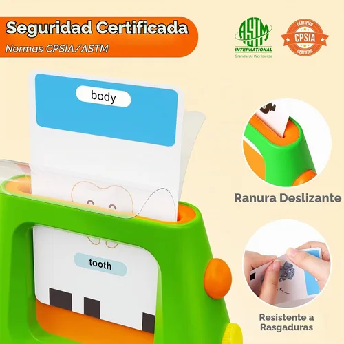 Vista 7 de Tarjetas didácticas parlantes para niños pequeños: juguetes de aprendizaje autónomos y de doble velocidad con 448 palabras visuales, juguetes