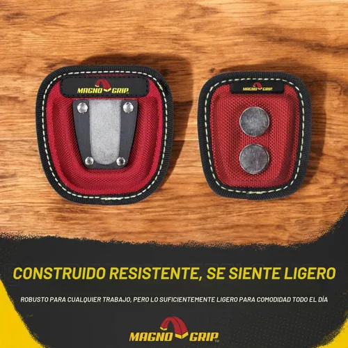 Vista 6 de MagnoGrip 002-290 Quick Snap - Soporte magnético para cinta métrica, color rojo