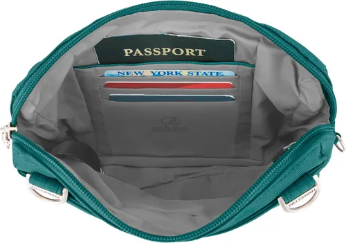 Vista 6 de Travelon Anti-Theft Classic Convertible Crossbody & Waist Pack