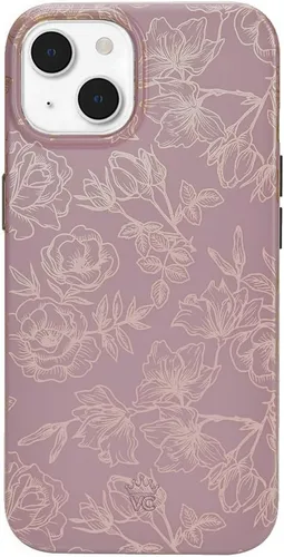 Vista 206 de VELVET CAVIAR Funda Butterfly para iPhone 14, compatible con MagSafe, probada en caídas de 10 pies, mariposas Aurora