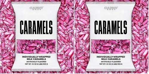 Vista 10 de Caramelos envueltos individualmente, bolsa de 2 libras, aproximadamente 190
