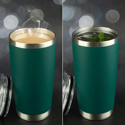 Vista 8 de Regalos para golfistas El hoyo 19 Vaso de viaje de acero inoxidable con 2 tapas pajitas caja de regalo y tarjeta Único padre divertido relleno