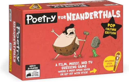 Vista 5 de Exploding Kittens Poetry for Neanderthals NSFW, 2+ Players, Ages 17+