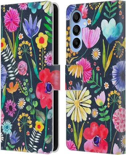 Vista 146 de Head Case Designs Officially Licensed Ninola Butterfly Nature Spring Floral Leather Wallet Case Compatible with Samsung Galaxy A07 4G