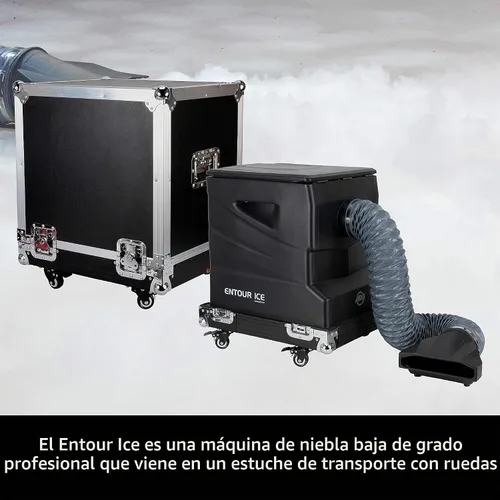 Vista 2 de ADJ Máquina de alta densidad baja profesional de la niebla del hielo de Entour, control de DMX