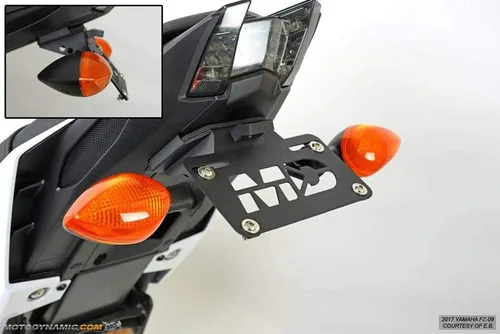 Vista 2 de Eliminador de guardabarros FZ-09 MT-09 MT09 FZ09 2017 2018 2019 2020