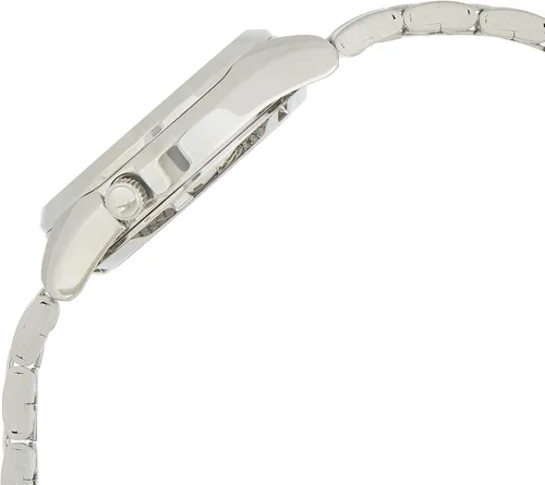 Vista 4 de SEIKO Reloj automático de acero inoxidable SNK375K para hombre, Blanco, Japonés