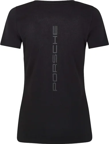 Vista 2 de Porsche Motorsport - Camiseta negra para mujer