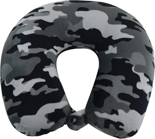 Vista 17 de Wolf Essentials Almohada Cervical Suave y Acogedora de Microfibra para Adultos para Viajar – Compacta, Lavable a Máquina – Perfecta para Avión