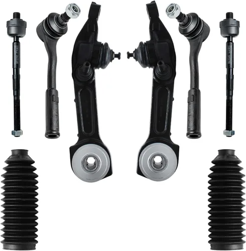 Vista 152 de Detroit Axle - Kit de brazos de control de extremo de 8 piezas para Toyota 2001-2003 Highlander 2002-2003 Camry Lexus ES300, 2 conjuntos de brazos