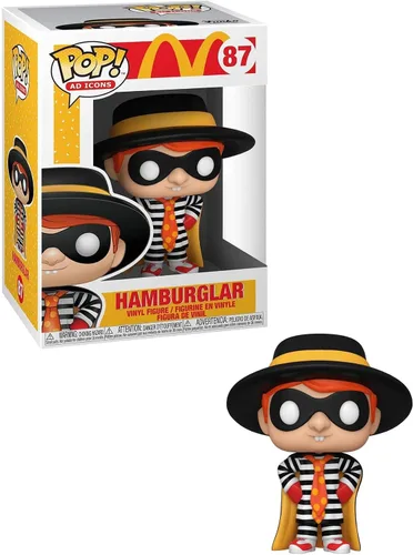 Vista 3 de Funko Iconos publicitarios: McDonald's - Hamburglar, multicolor, 3.75 pulgadas