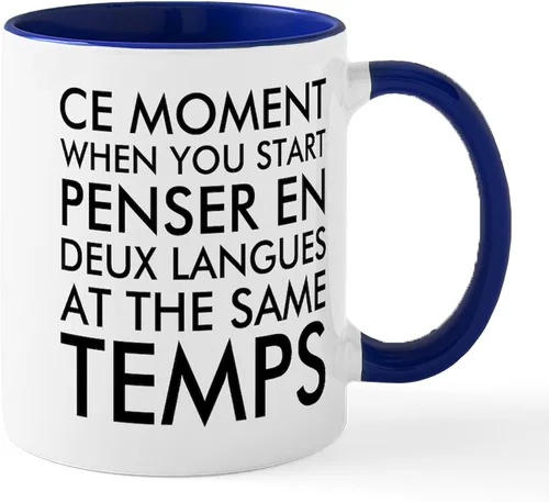 Vista 10 de CafePress Taza de café de cerámica con bandera francesa de 11 oz (11.0 fl oz)