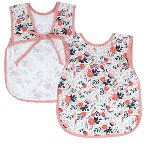 Vista 26 de BapronBaby Adventure Awaits Bapron - Babero más seguro sin corbata para el cuello para bebés y niños pequeños, suave, impermeable, resistente a