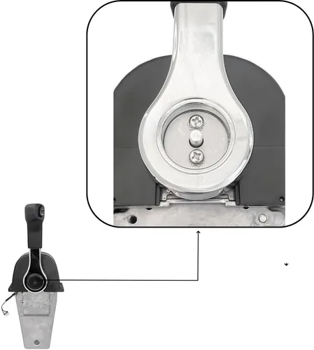 Vista 7 de Sola palanca de la caja de control remoto del soporte de la consola Outbord para el motor 06240-ZW5-U20 06240-ZW5-U00 de Honda