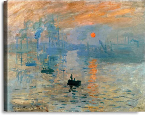 Vista 112 de A&T ARTWORK Antibes Seen from The Salis Gardens de Claude Monet Las Obras de Arte Clásico Mundial Reproducciones, Impresiones de Arte en Lienzo