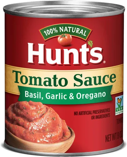 Vista 10 de Salsa de tomate Hunt’s, perfecta para chile y sopas, lata de 8 oz