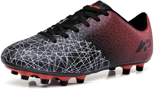 Vista 2 de Zapatos de fútbol AG Athletic para hombre y mujer, zapatos de fútbol antideslizantes y resistentes al desgaste para niños