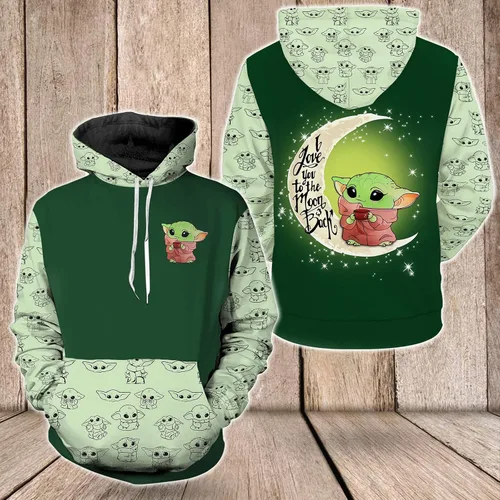 Vista 2 de GEPOSTORE Sudadera con capucha Allien 3D, regalo para los amantes de Allien, ropa Allien, camisa Allien, sudadera con capucha Too Cute I Am Allien