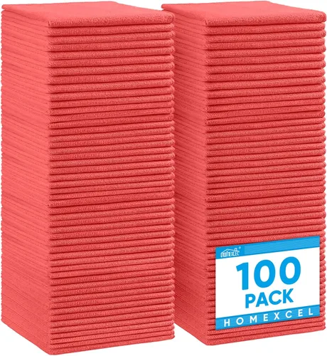 Vista 27 de HOMEXCEL Paño de limpieza de microfibra, toallas de microfibra de alta calidad para automóviles, sin pelusas, sin arañazos, altamente absorbente
