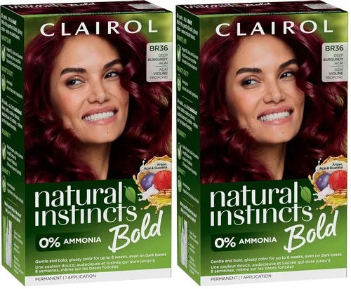 Vista 15 de Clairol Natural Instincts - Tinte permanente audaz para el cabello, color negro azulado colibrí BL28, paquete de 1 unidad