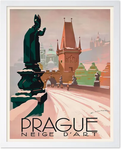 Vista 19 de Poster Master Póster de viaje vintage, impresión de Grecia, arte de Atenas, arte de la bahía de Castella, regalo costero para él, ella, amante