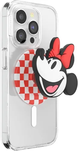 Vista 48 de PopSockets Agarre adhesivo para teléfono, soporte, soporte para teléfono, Disney - Mickey Cobweb