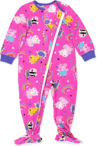 Vista 5 de Peppa Pig Pijama para dormir con pies para niños pequeños