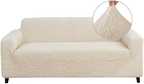 Vista 18 de Funda para sofá de 1, 2, 3, 4 plazas, de poliéster suave, de alta elasticidad, elegante funda para sofá, 1 pieza, protector de muebles para sala