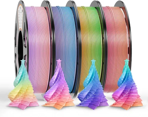 Vista 41 de Paquete de filamento PLA de 0.069 pulgadas, 8 colores vibrantes, apto para Pla Bundle-250gx8-112020006