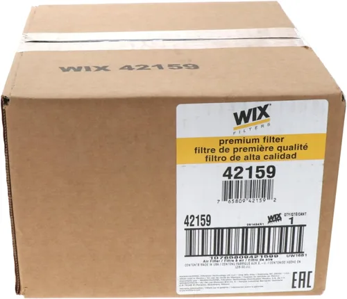 Vista 5 de WIX 42159 Filtro de aire de motor compatible con Toyota Landcruiser (69-74 y 89-98)