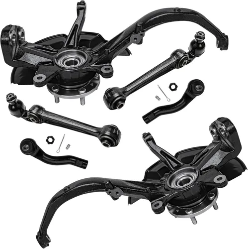 Vista 132 de Detroit Axle - Kit de brazos de control delantero para Chevy Silverado 1500 GMC Sierra 1500 GMC Sierra 1500 Avalanche Yukon Tahoe Escalade ESV EXT