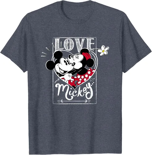 Vista 93 de Disney Mickey & Minnie Mouse Love Mickey - Camiseta para el día de San Valentín