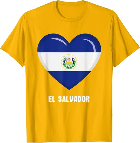 Vista 58 de Camiseta Bandera de El Salvador Camiseta salvadoreña
