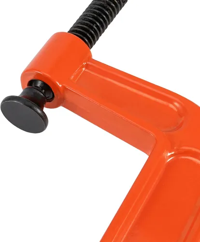 Vista 3 de 8 abrazaderas C, abrazadera C de acero resistente de 4 pulgadas, juego de abrazaderas en C de resistencia industrial para carpintería, soldadura