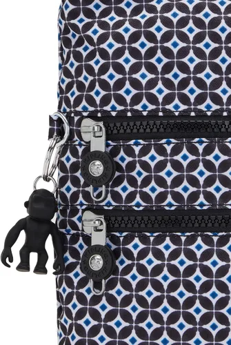 Vista 6 de Kipling Bandolera Alvar para mujer, súper ligera, duradera, bandolera de nailon
