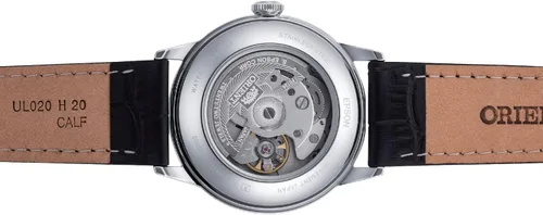 Vista 3 de Orient Bambino Version 7 Stainless Steel Unisex Automatic Dress Watch Negro