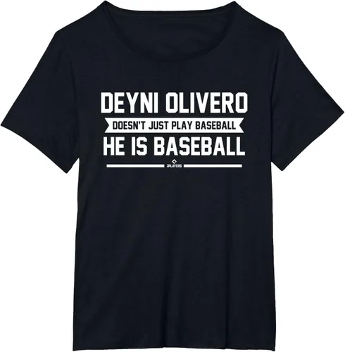 Vista 11 de Camiseta de equipo para fanáticos del béisbol He is Baseball Deyni Olivero Prospect
