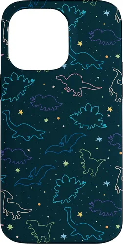 Vista 21 de Funda con diseño de dinosaurio de color lindo para iPhone 17