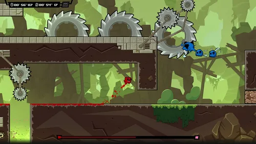 Vista 5 de Super Meat Boy Forever Standard - Nintendo Switch Código digital